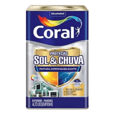 An image of Coral Sol & Chuva Rubbered Paint