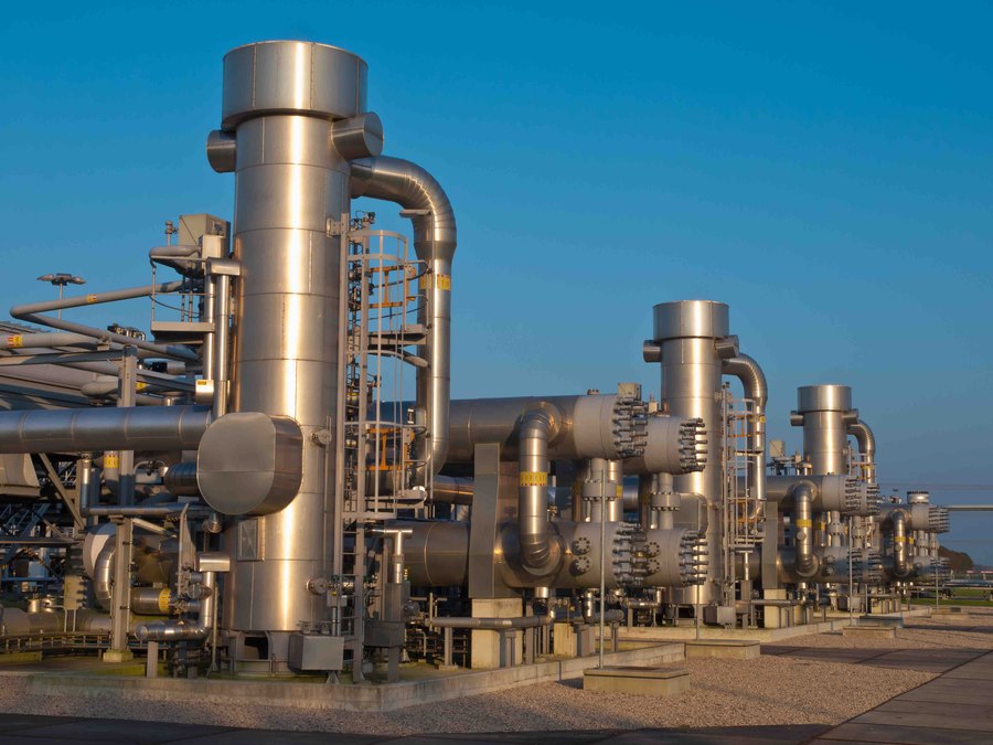 Industrial processing plant